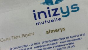 Carte de tiers payant Inizys Mutuelle 2025