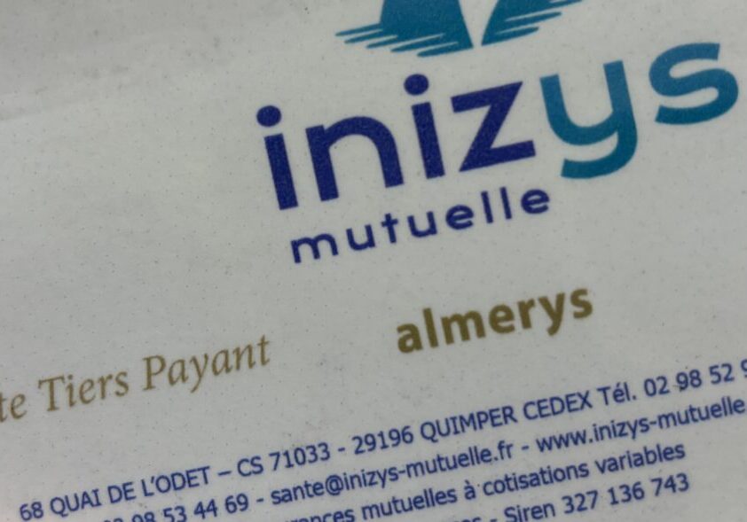 Carte de tiers payant Inizys Mutuelle 2025